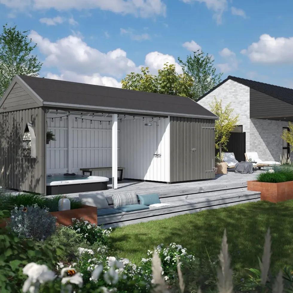 Trädgårdshus PLUS Multi 14,5 m2 169592