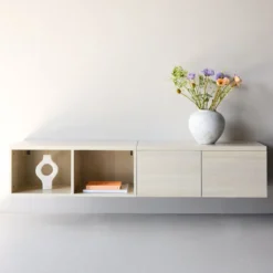 TV-bänk Venture Home Nomi 180x35 cm Vägghängd