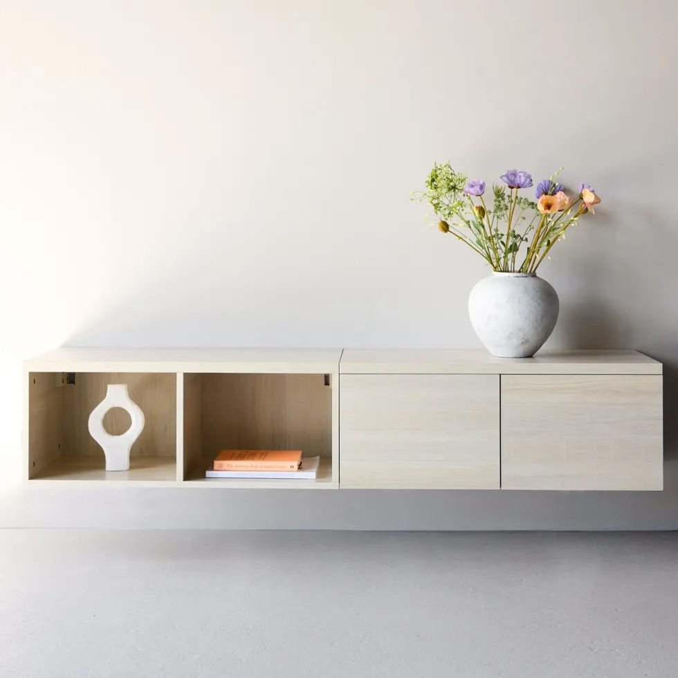 TV-bänk Venture Home Nomi 180x35 cm Vägghängd