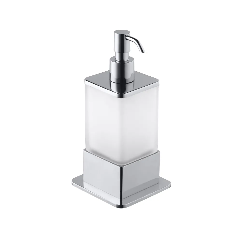 Tvåldispenser Bemeta Fristående Krom/Glas