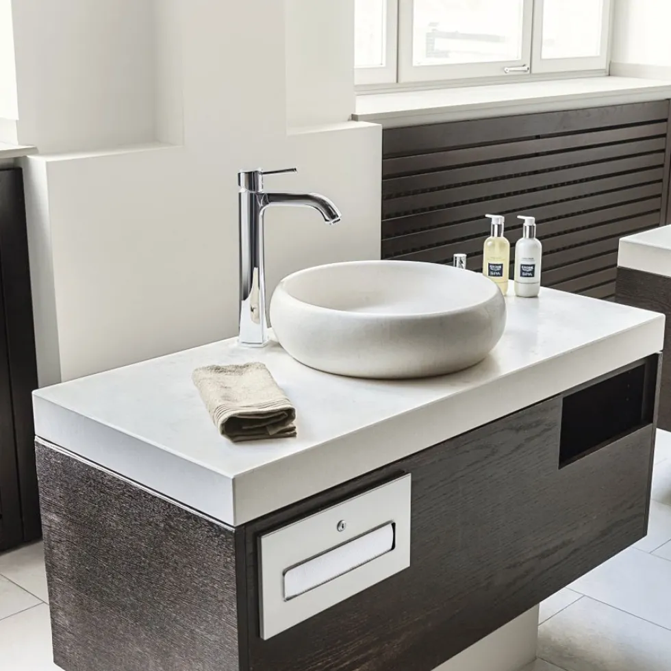 Tvättställsblandare Grohe Grandera 23313 med Hög PipKrom