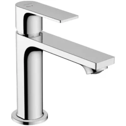 Tvättställsblandare Hansgrohe Rebris E 1-grepps 110 CoolStart med Lyftventil