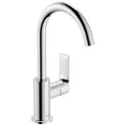 Tvättställsblandare Hansgrohe Rebris E 1-grepps 210 med Svängbar Pip och Lyftventil