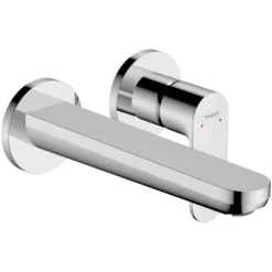 Tvättställsblandare Hansgrohe Rebris S 1-grepps för Inbyggnad i Vägg med 20 cm Pip