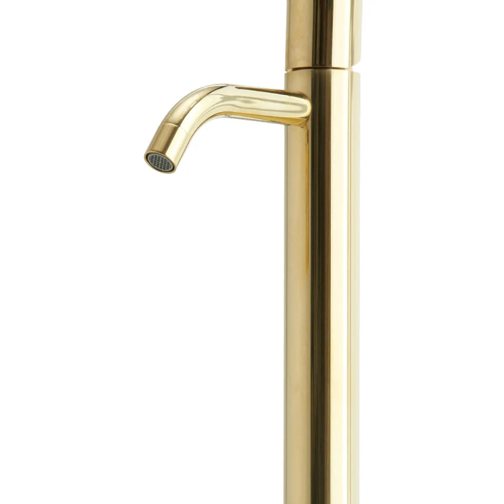 Tvättställsblandare Lavabo Mira 070 HögMässing