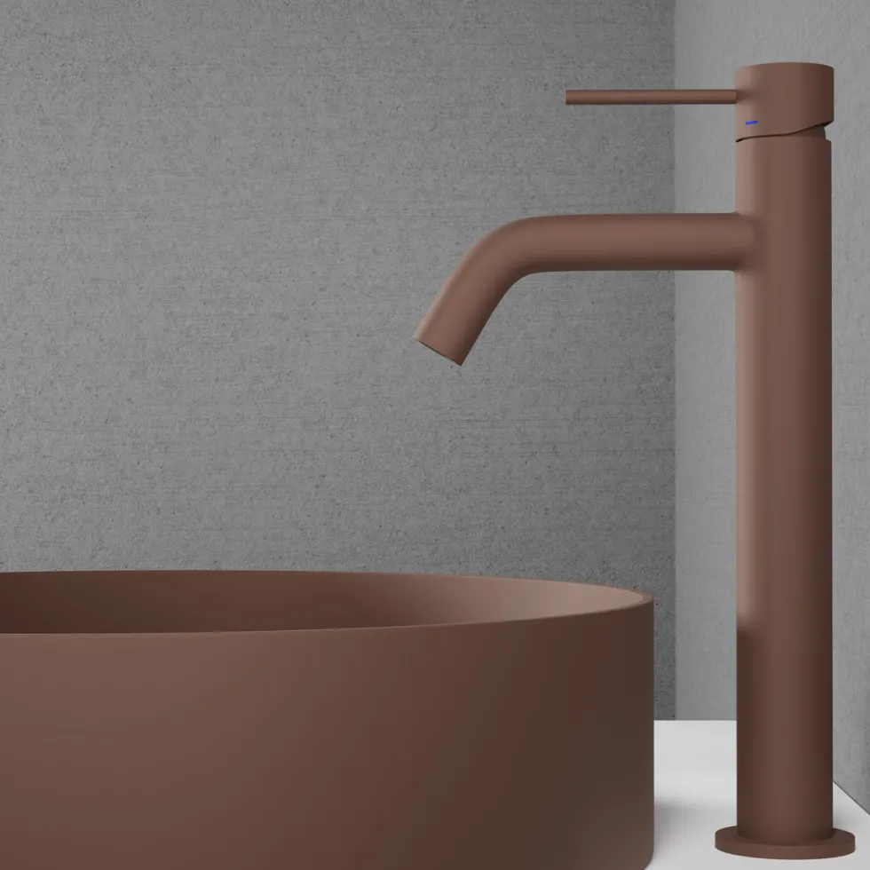 Tvättställsblandare Scandtap Steel Voyage High