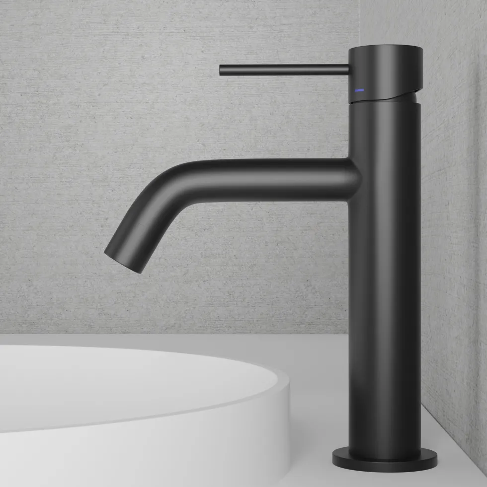 Tvättställsblandare Scandtap Steel Voyage Medium