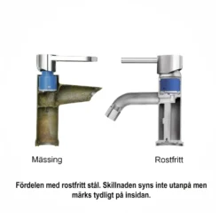 Tvättställsblandare Strand Stainless Koster Slim KS-2003