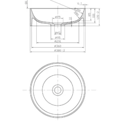 Tvättställ Scandtap Solid R2