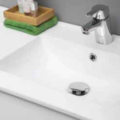 Tvättställsskåp 4AQUA Slim H Med 4 Lådor & Infräst Ram