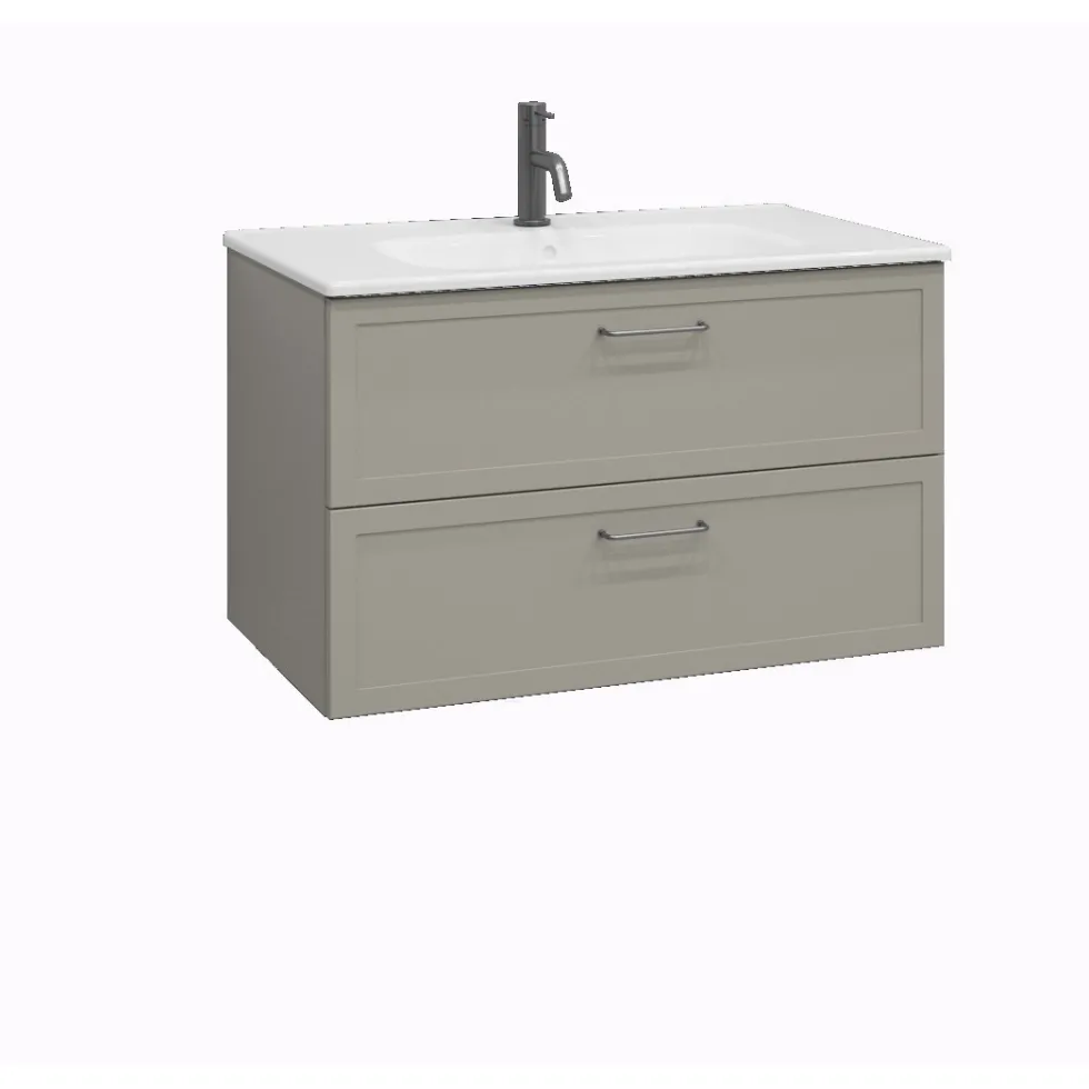 Tvättställsskåp Ballingslöv KC80 Aroma med 2 Lådor