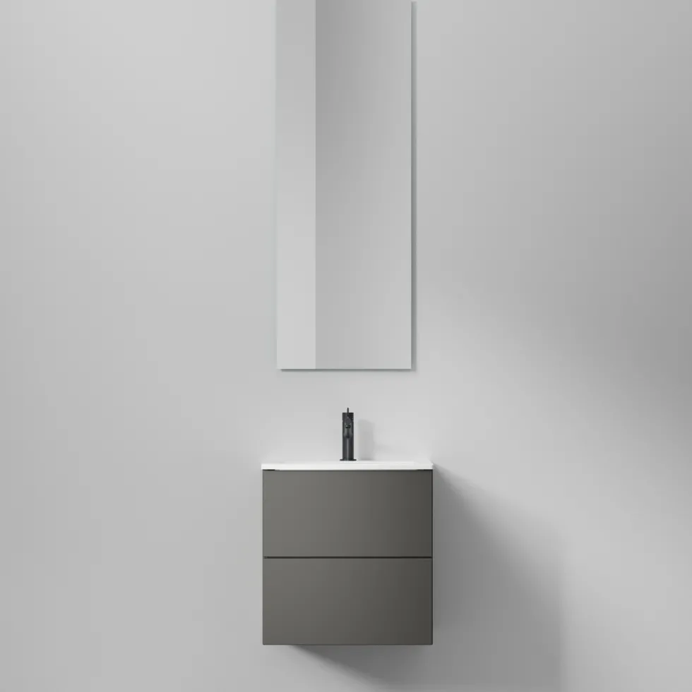 Tvättställsskåp INR Core XS Solid med 2 Lådor