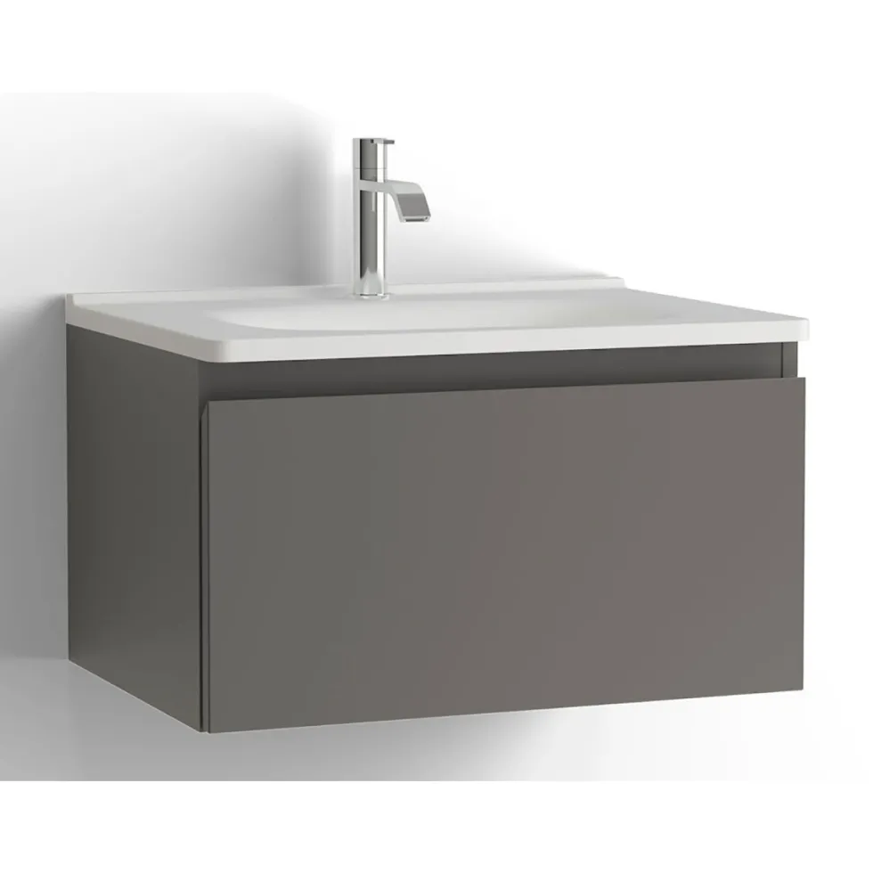Tvättställsskåp Vedum Flow 600x413 med 1 Låda