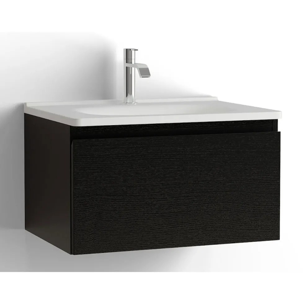 Tvättställsskåp Vedum Flow 600x413 med 1 Låda