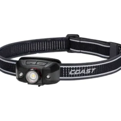 Uppladdningsbar Coast FLX40R Pannlampa med trefärgat ljus 700 lumen