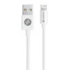 USB-A Champion till Lightning Kabel 3m Vit