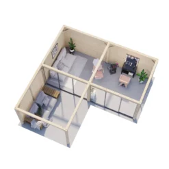 Uterum Palmako Bianca 24,9 m2 Set 514 Slide Plus