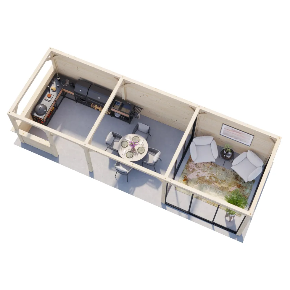 Uterum Palmako Lenna 24,9 m2 Set 416 Slide