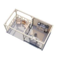 Uterum Palmako Lenna 16,6 m2 Set 703 Slide Plus