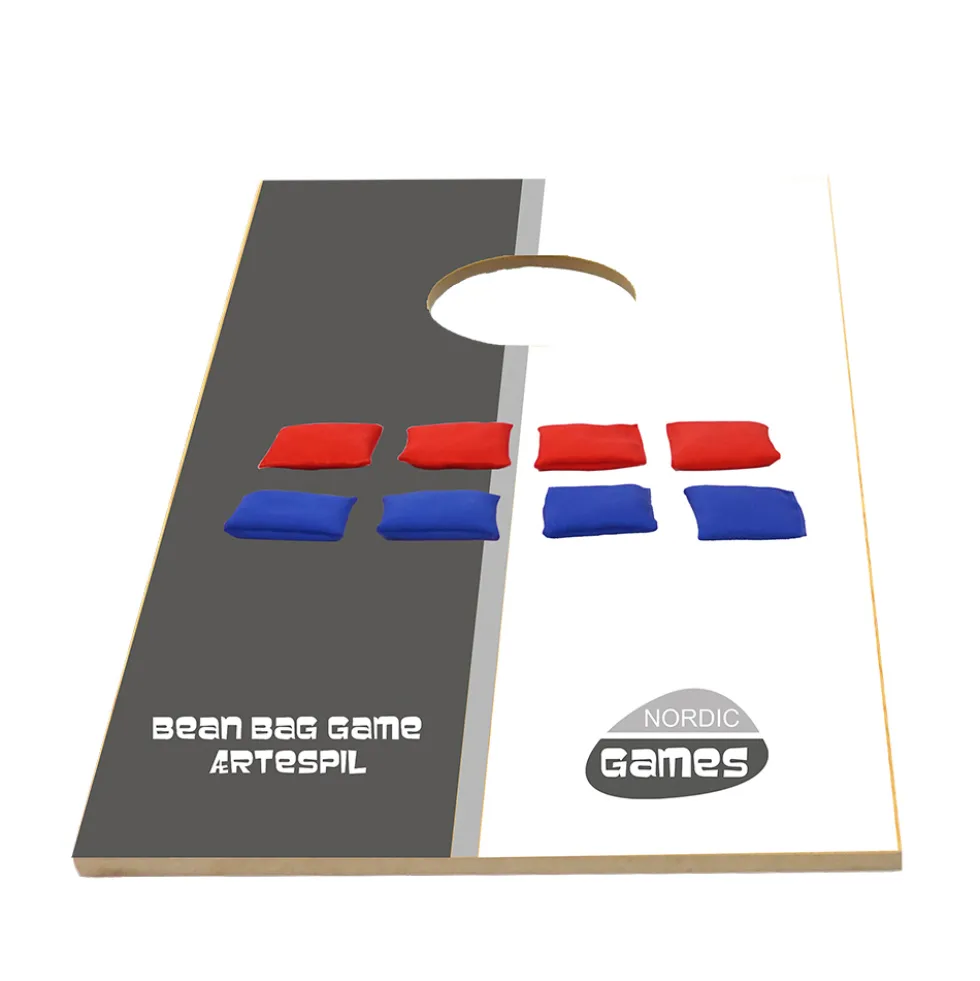 Utomhusspel Nordic Games Bean Bag, Vit/Svart Ärtpåse Spel