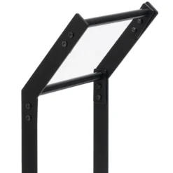 Vedställ Skotte Garden Metall Svart