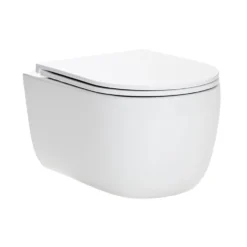 Vägghängd Toalettstol Macro Design Silent Rimless med Tornadospolning
