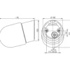 Vägglampa Ifö Electric Fridhem Sned IP54 LED