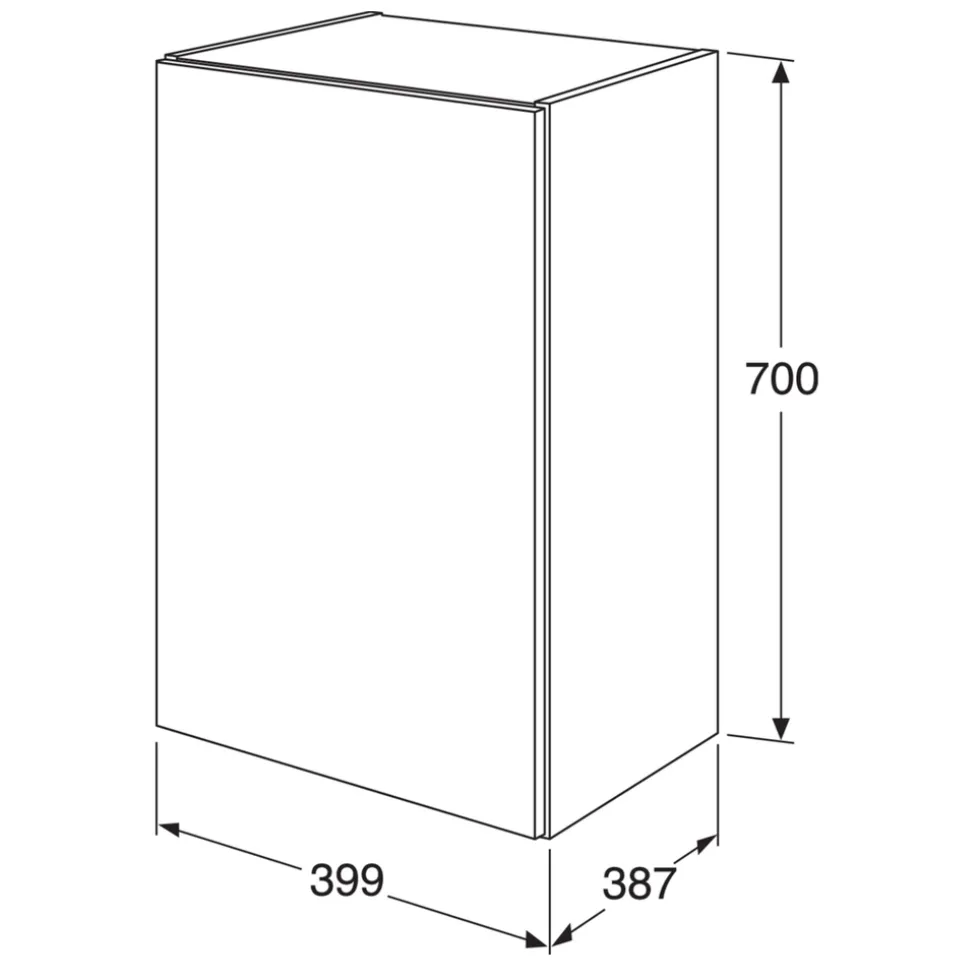 Väggskåp Gustavsberg Artic Pro 40 cm