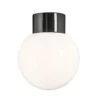 Vägg-/Taklampa Ifö Electric Classic Glob 180 Blank Rak IP54