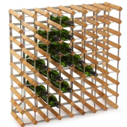 Vinställ Traditional Wine Rack 72 Flaskor Påbyggningsbart