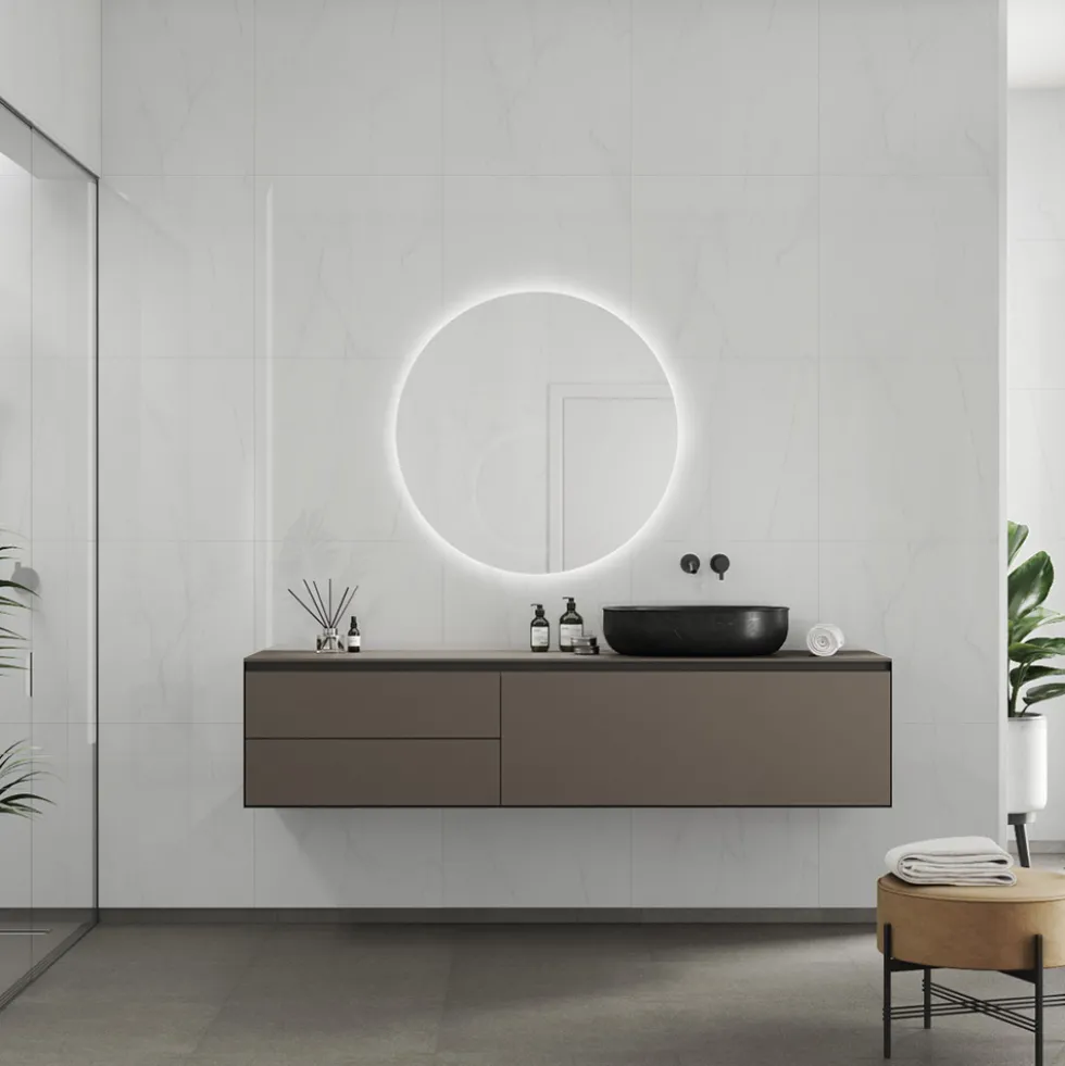 Våtrumsskiva Fibo 3487-LM6060 HG Bright Marble 10x620x3020 mm