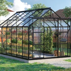 Växthus Vitavia Uranus 9,9 m2 med Sockel