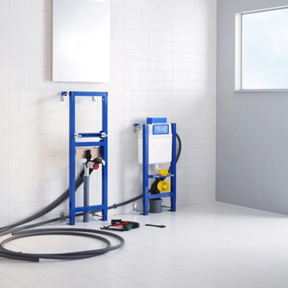 WC-fixtur Gustavsberg Triomont XS Mekanisk