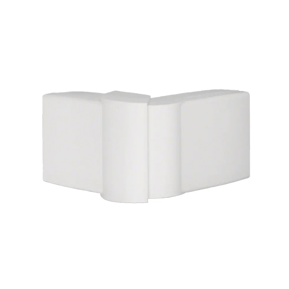 Ytterhörn till Matarkanal Hager LF/LFH Flexibel 30 x 60 mm Halogenfri, RAL 9016 Vit