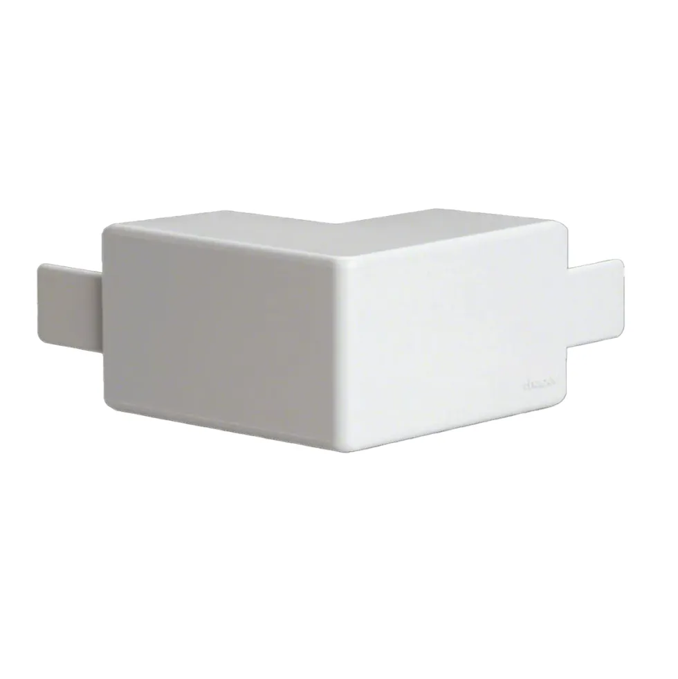 Ytterhörn till Matarkanal Hager LF/LFH Flexibel 20 x 35 mm Halogenfri Vit RAL 9016